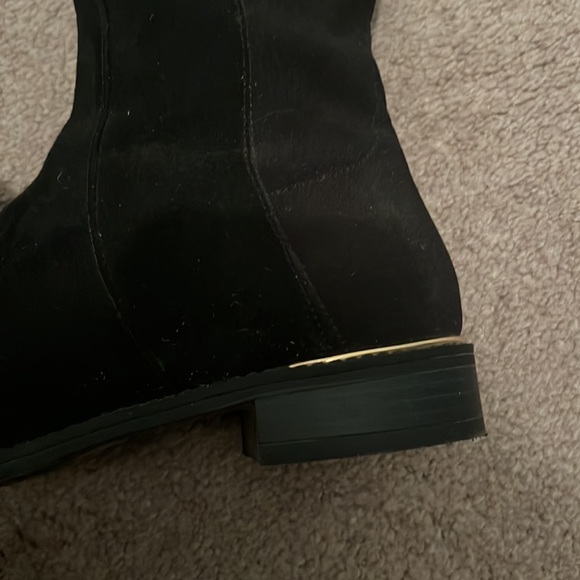 GUESS FACTORY Factory Shire Over-The-Knee Suede Boots - Picture 3 of 6